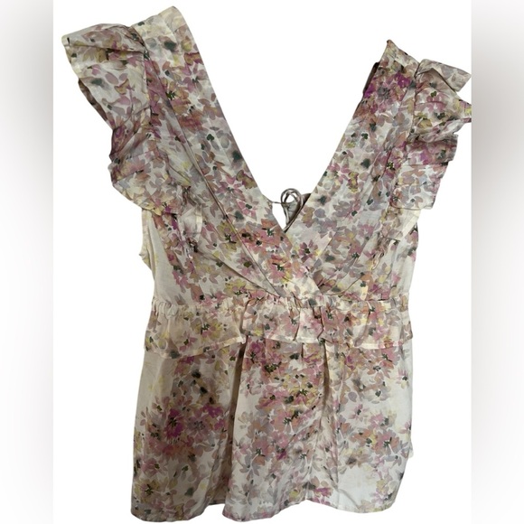 Munthe Herb Tie-Back Top β Size 34 β Sexy, Cute & Perfect for Spring/Summer! - Picture 2 of 6